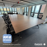 Fire Services Department Foldable Conference Table Showcase