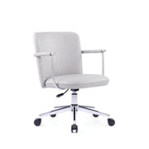 Pal Mid Back Leather Office Chair - Gavisco Office Furniture