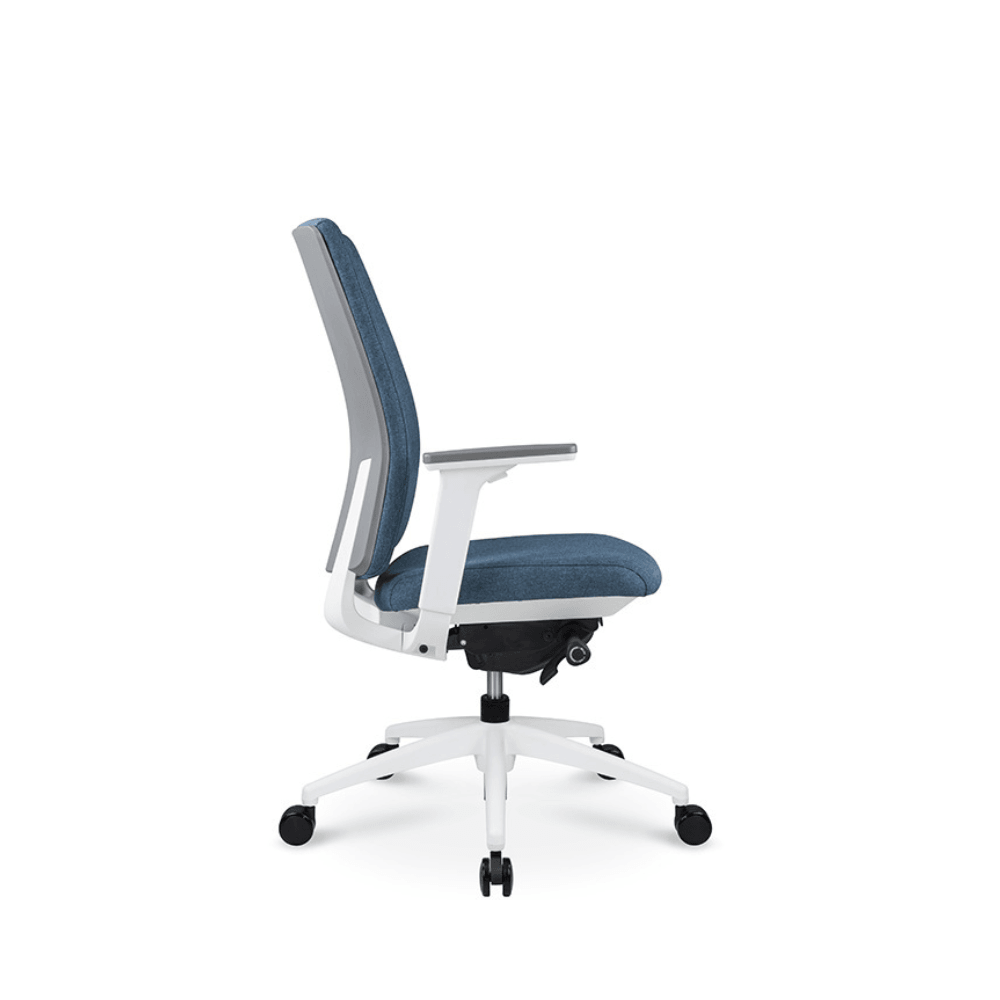 Vix-FM Mid Back Modern Fabric Ergonomic Office Chair - Gavisco Office Furniture