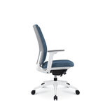 Vix-FM Mid Back Modern Fabric Ergonomic Office Chair - Gavisco Office Furniture