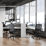 Ares-M Mid Back 3D Knitted Mesh Ergonomic Office Chair - Gavisco Office Furniture