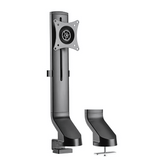 Brateck LDT21-C01 Single Screen Sit-Stand Workstation Compatible Monitor Arm - Gavisco Office Furniture