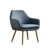 Bryan Modern Leather Office Lounge Armchair - Gavisco Office Furniture