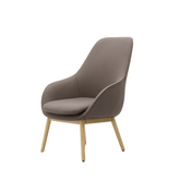 Lacie-A Modern Office Leather Lounge Armchair - Gavisco Office Furniture
