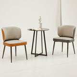 OT03 Minimalist Office Sintered Stone Round Coffee Side Table - Gavisco Office Furniture