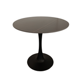 OT08 Disc Base Office Sintered Stone Round Coffee Side Table - Gavisco Office Furniture
