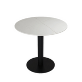 OT09 Disc Base Office Sintered Stone Round Coffee Side Table - Gavisco Office Furniture