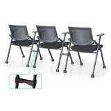 Tata-B Stackable Training Chair with Writing Board - Gavisco Office Furniture