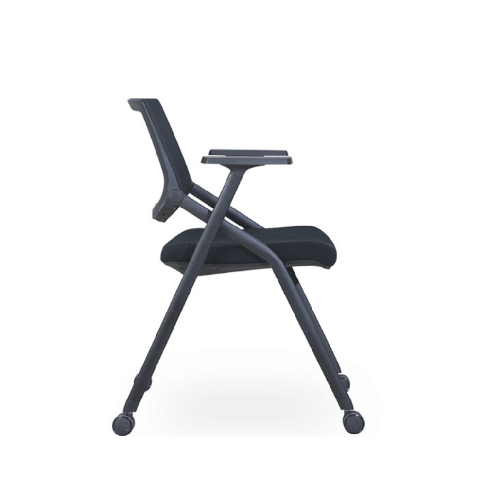 Tata-A Stackable Training Chair with Wheels - Gavisco Office Furniture
