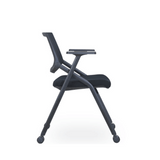 Tata-A Stackable Training Chair with Wheels - Gavisco Office Furniture