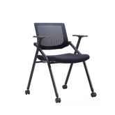 Tata-A Stackable Training Chair with Wheels - Gavisco Office Furniture