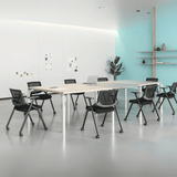 Tata-B Stackable Training Chair with Writing Board - Gavisco Office Furniture