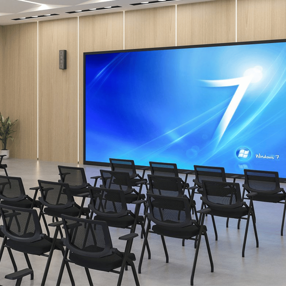 Tata-B Stackable Training Chair with Writing Board - Gavisco Office Furniture