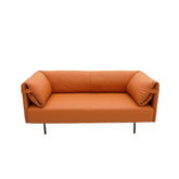 Alma Two Seater Luxury Leather Lounge Sofa - Gavisco Office Furniture
