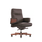 Ambassador-M Mid Back Luxury Genuine Leather Office Conference Meeting Chair