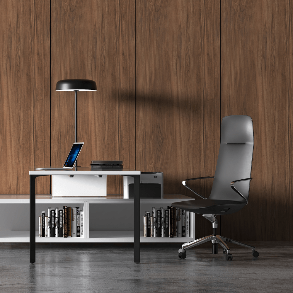 Amola High Back Genuine Leather Executive Chair - Gavisco Office Furniture