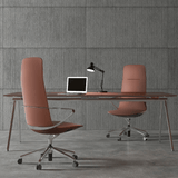 Amola High Back Genuine Leather Executive Chair - Gavisco Office Furniture