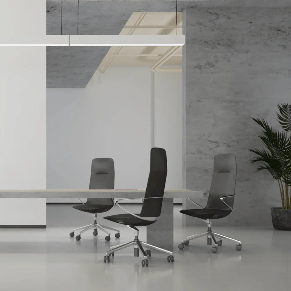 Amola High Back Genuine Leather Executive Chair - Gavisco Office Furniture