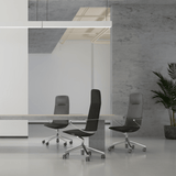 Amola High Back Genuine Leather Executive Chair - Gavisco Office Furniture