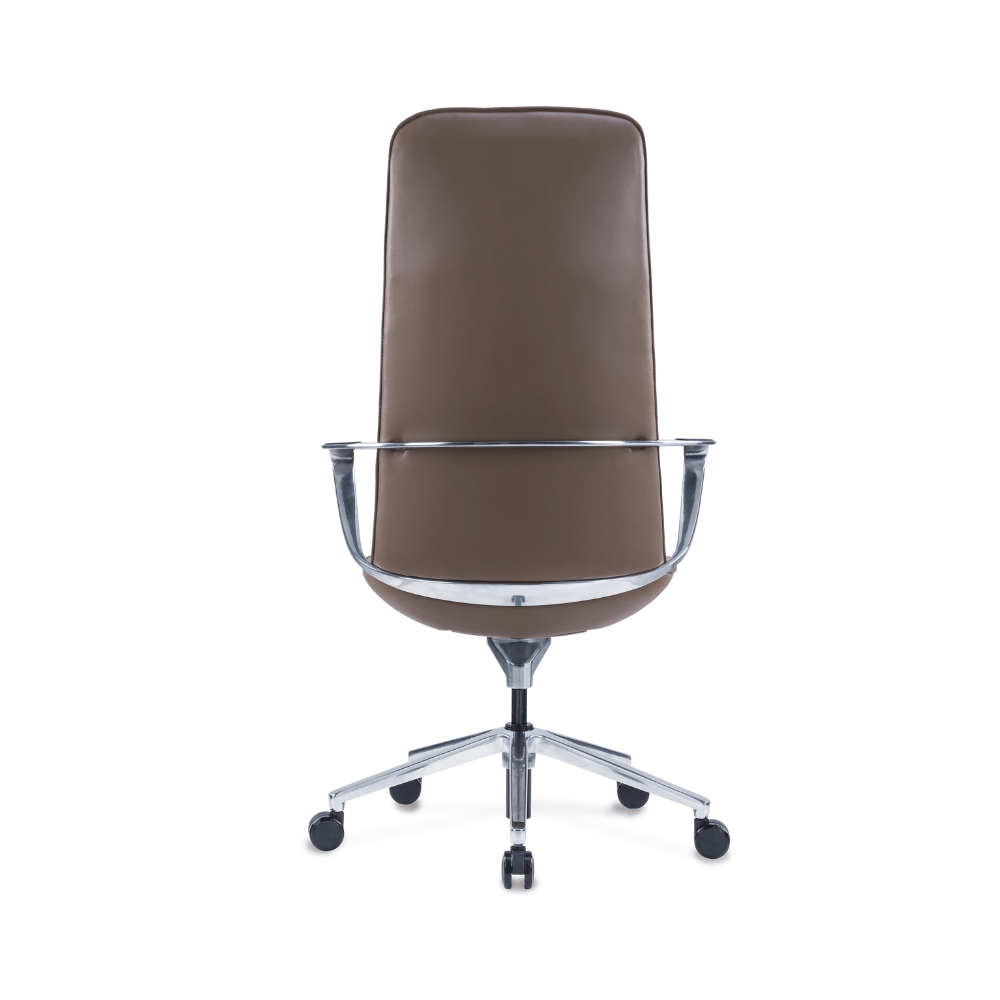 Amola High Back Genuine Leather Executive Chair - Gavisco Office Furniture