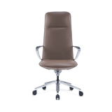 Amola High Back Genuine Leather Executive Chair - Gavisco Office Furniture