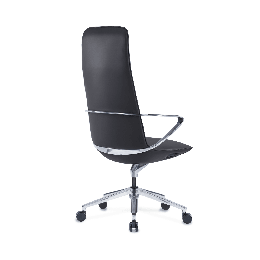Amola High Back Genuine Leather Executive Chair - Gavisco Office Furniture