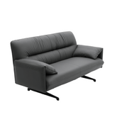 Antohn Two Seater Luxury Leather Lounge Sofa - Gavisco Office Furniture