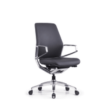 Arico-M Mid Back Office Genuine Leather Executive Chair - Gavisco Office Furniture