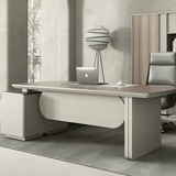 Astral-B Contemporary Wooden Executive Desk with Side Return Cabinet