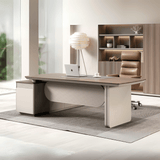 Astral-B Contemporary Wooden Executive Desk with Side Return Cabinet