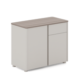 Atoms-A Premium Wooden Office Pantry Low Cabinet Sideboard