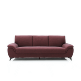 Babylon Three Seater Luxury Leather Office Lounge Sofa - Gavisco Office Furniture