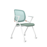 Ballet-A Stackable Mesh Training Chair with Castor - Gavisco Office Furniture