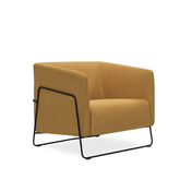 Becca Single Seater Office Fabric Lounge Sofa - Gavisco Office Furniture