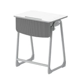 Bell-A Multifunctional Classroom Training Desk With Storage and Hook - Gavisco Office Furniture