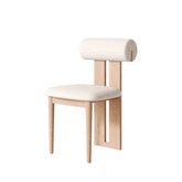 BO 設計師款布藝實木餐椅