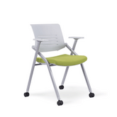 Boat-A Foldable Training Chair with Seat Cushion - Gavisco Office Furniture