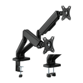 Brateck LDT46-C024E Cost Effective Mechanical Spring Dual Monitor Arm - Gavisco Office Furniture