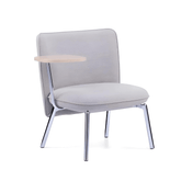 Buddy Single Seater Office Lounge Sofa with Side Table - Gavisco Office Furniture