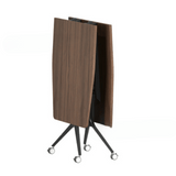 Carl Fold-In-Half Office Mobile Folding Conference Table