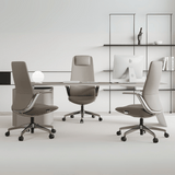Chase-M Mid Back Leather Office Executive Chair - Gavisco Office Furniture