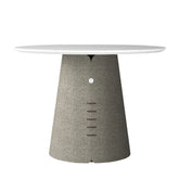 Collar Designer Office Tall Round Coffee Side Table - Gavisco Office Furniture