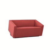 Cut Two Seater Cubical Fabric Office Lounge Sofa - Gavisco Office Furniture