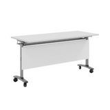 Derby Foldable Wooden Training Desk with Storage and Modesty Panel