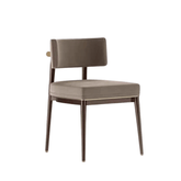 Doran 輕奢風時尚布藝實木餐椅