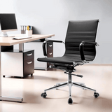 Eames-Easy Faux Leather Office Conference Meeting Chair - Gavisco Office Furniture