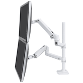 Ergotron LX Dual Stacking Arm with Tall Pole - Gavisco Office Furniture