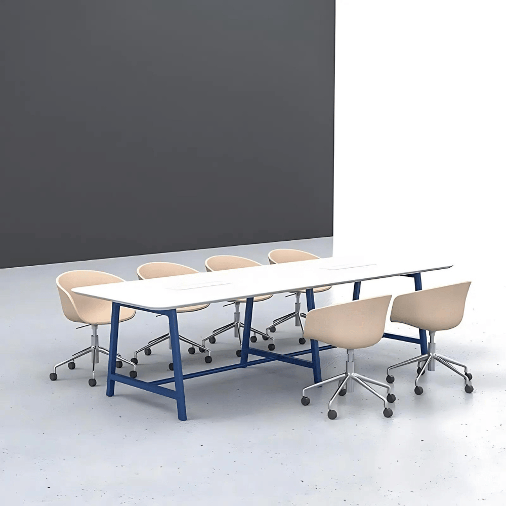 FAB Metal Frame Office Conference Meeting Table - Gavisco Office Furniture