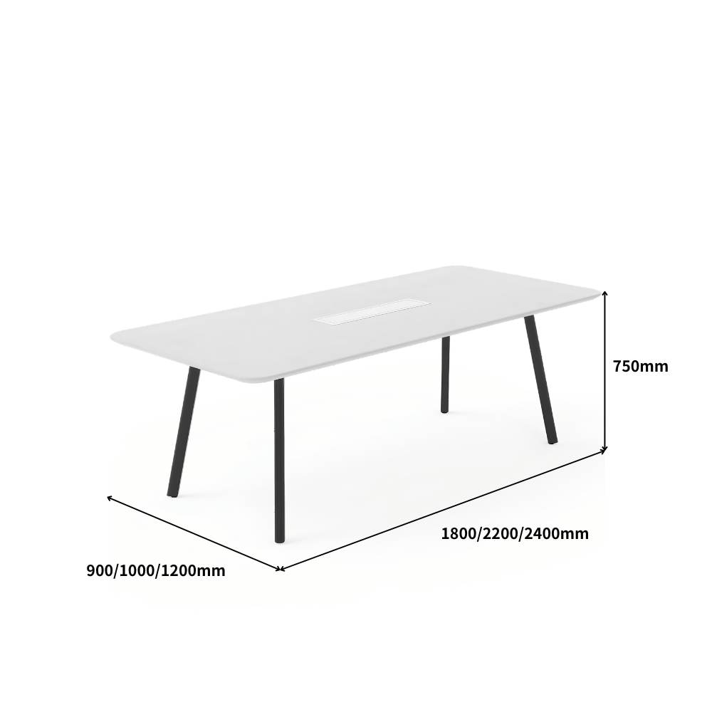 FAB Metal Frame Office Conference Meeting Table - Gavisco Office Furniture