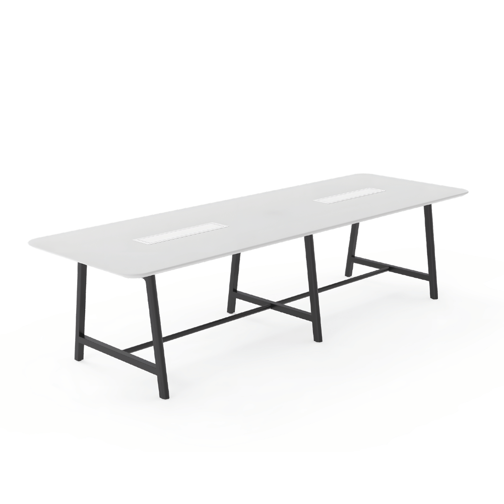 FAB Metal Frame Office Conference Meeting Table - Gavisco Office Furniture